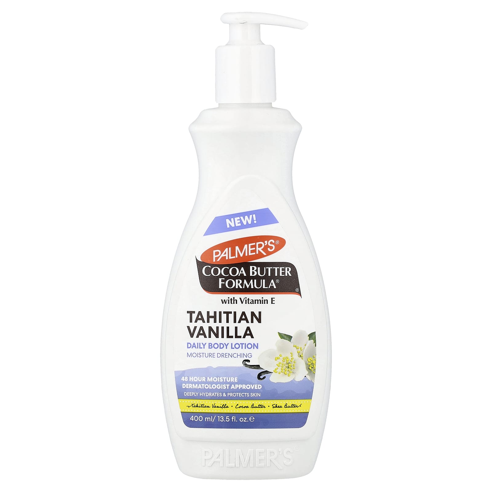 Palmer's, Cocoa Butter Formula® with Vitamin E, Daily Body Lotion, Tahitian Vanilla, 13.5 fl oz (400 ml)