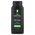 J R Watkins, Men's Body Wash, Wintergreen & Spruce, 18 fl oz (532 ml)