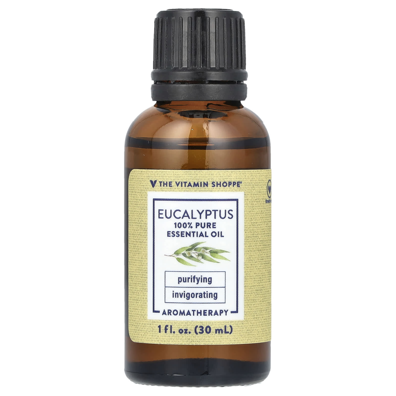 The Vitamin Shoppe, 100% Pure Essential Oil, Eucalyptus , 1 fl oz (30 ml)