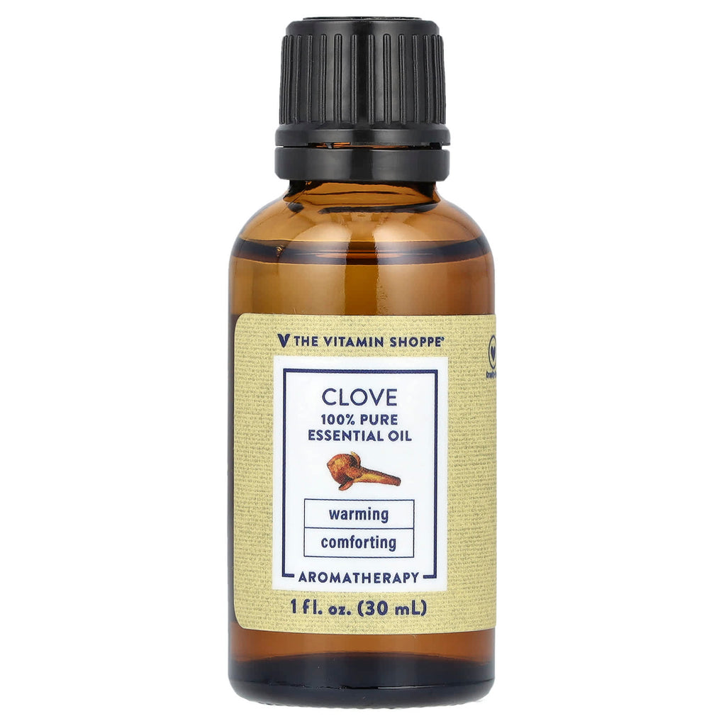 The Vitamin Shoppe, 100% Pure Essential Oil, Clove, 1 fl oz (30 ml)