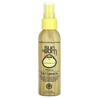 Sun Bum, Revitalizing 3 In 1 Leave In, All Hair Types, 4 fl oz (118 ml)