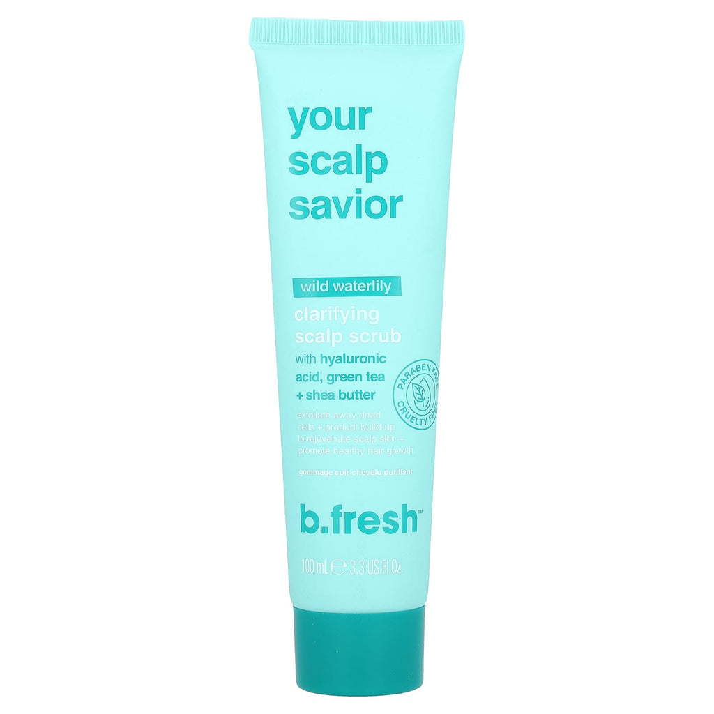 b.fresh, Clarifying Scalp Scrub, Wild Waterlily, 3.3 fl oz (100 ml)