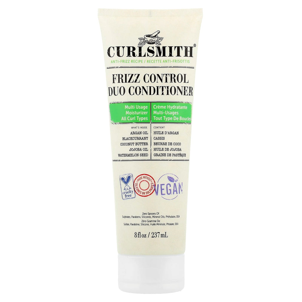 Curlsmith, Frizz Control Duo Conditioner, All Curl Types, 8 fl oz (237 ml)