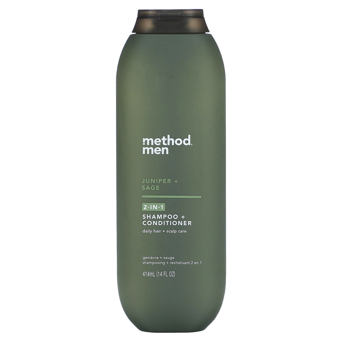 Method, Men, 2-In-1 Shampoo + Conditioner, Juniper + Sage, 14 fl oz (414 ml)