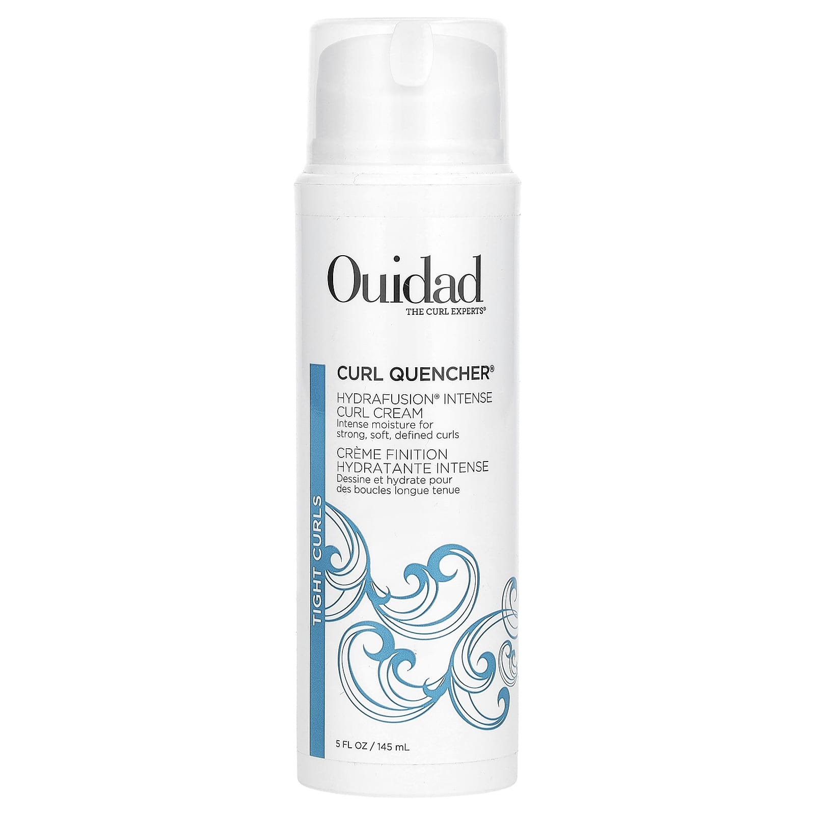 Ouidad, Curl Quencher®, Hydrafusion® Intense Curl Cream, 5 fl oz (145 ml)