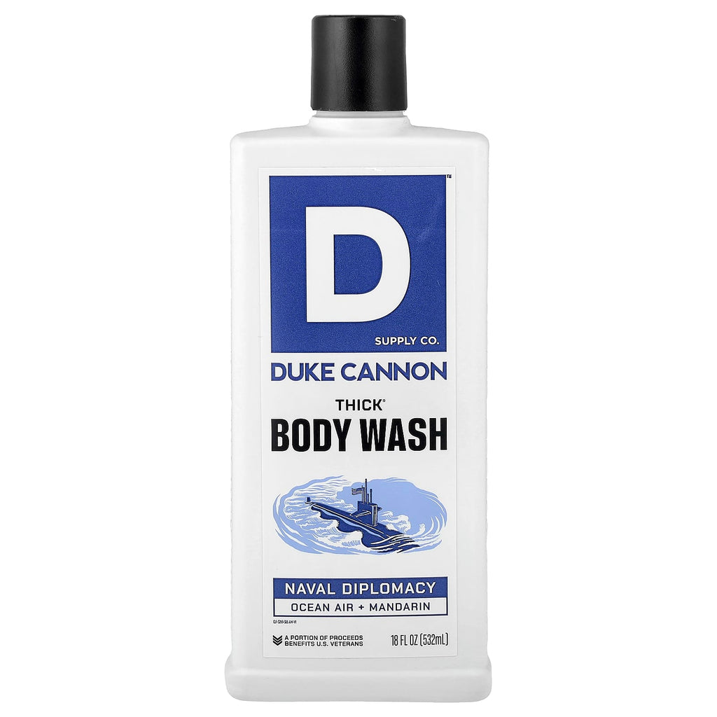 Duke Cannon Supply Co., Thick® Body Wash, Naval Diplomacy, 18 fl oz (532 ml)