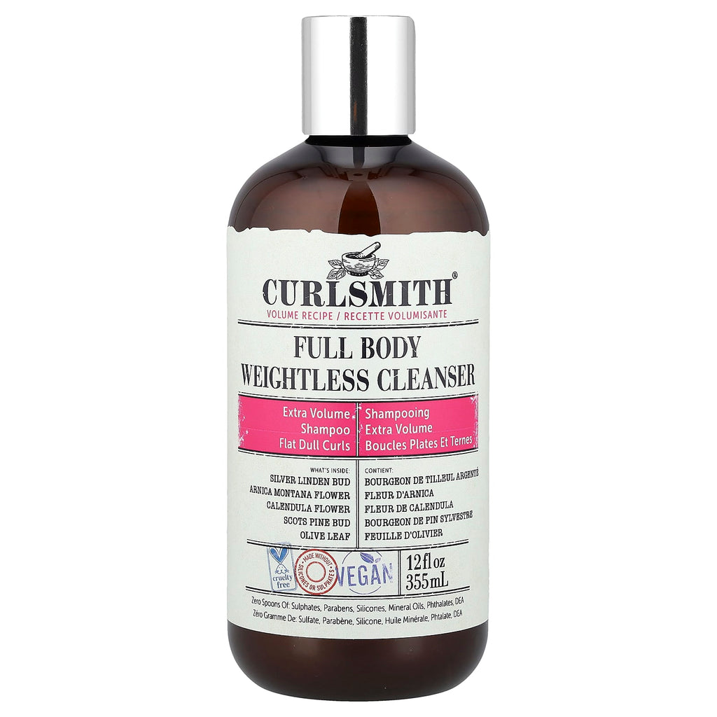 Curlsmith, Full Body Weightless Cleanser, Flat Dull Curls, 12 fl oz (355 ml)