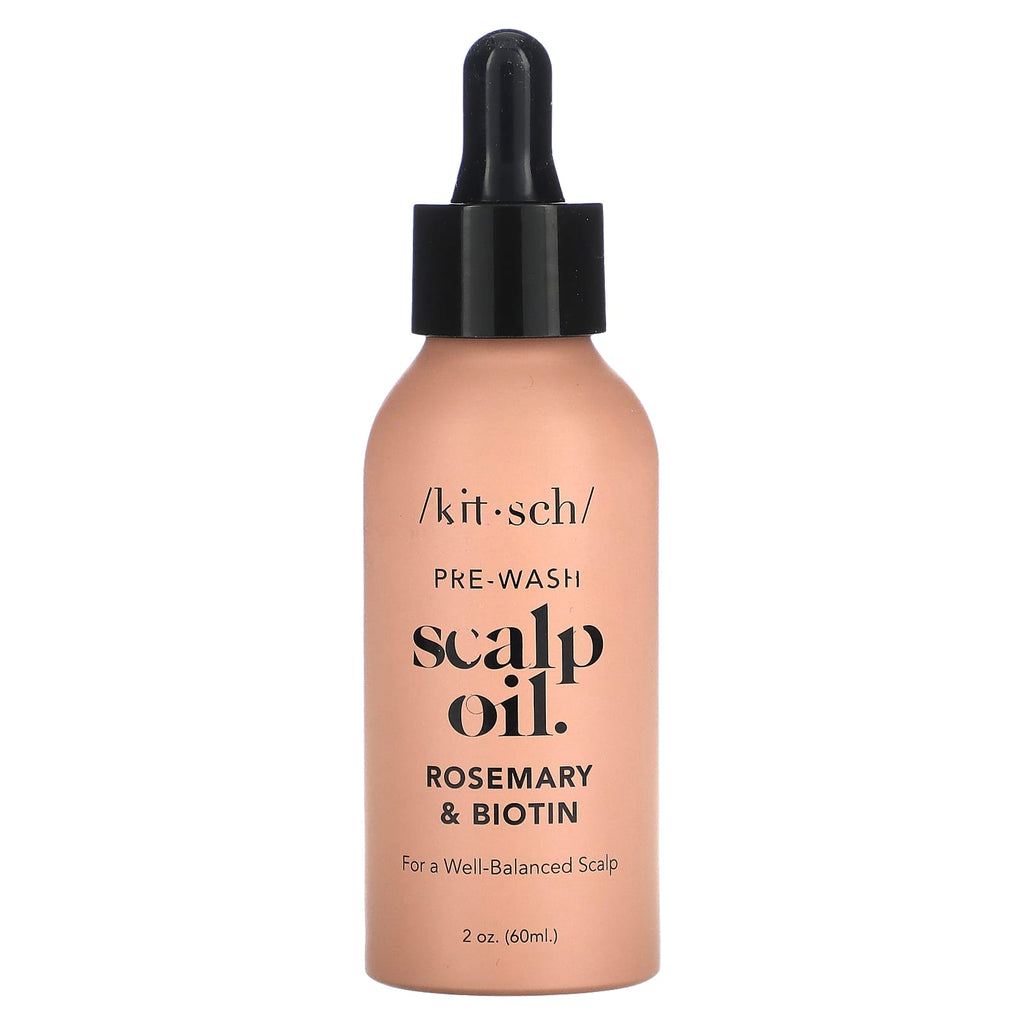 Kitsch, Pre-Wash Scalp Oil, Rosemary & Biotin, 2 oz (60 ml)