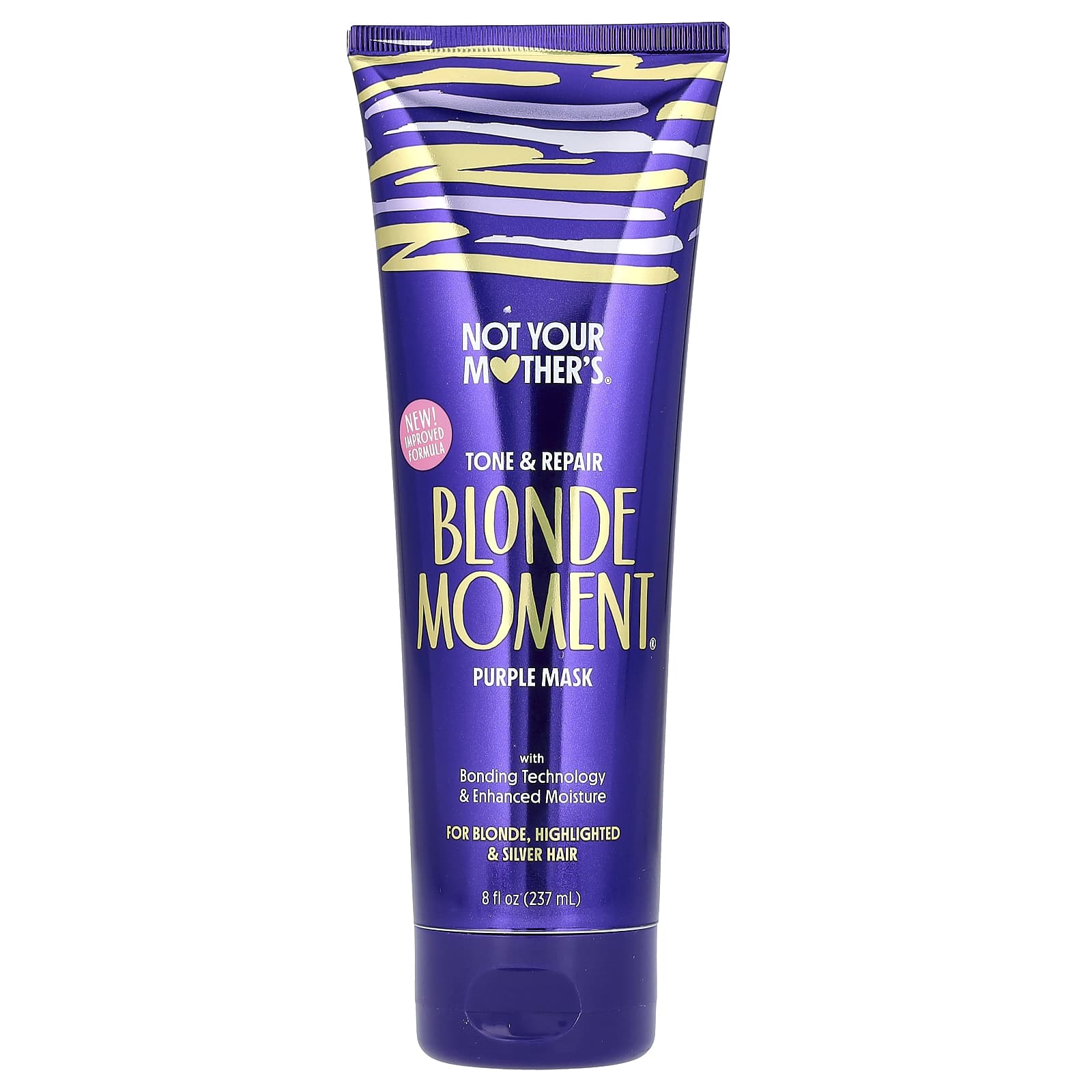 Not Your Mother's, Blonde Moment, Tone & Repair Purple Mask, 8 fl oz (237 ml)