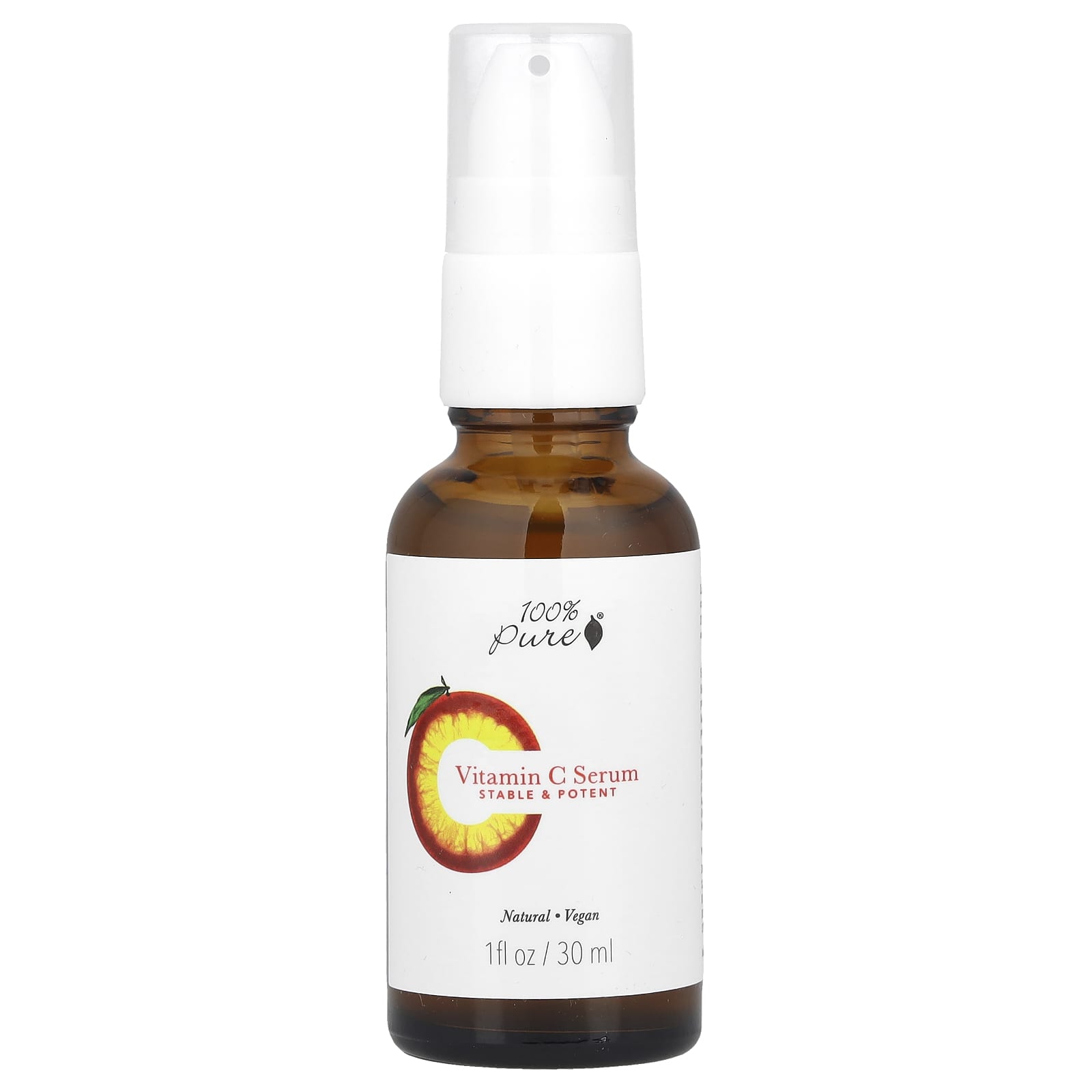 100% PURE, Vitamin C Serum, 1 fl oz (30 ml)