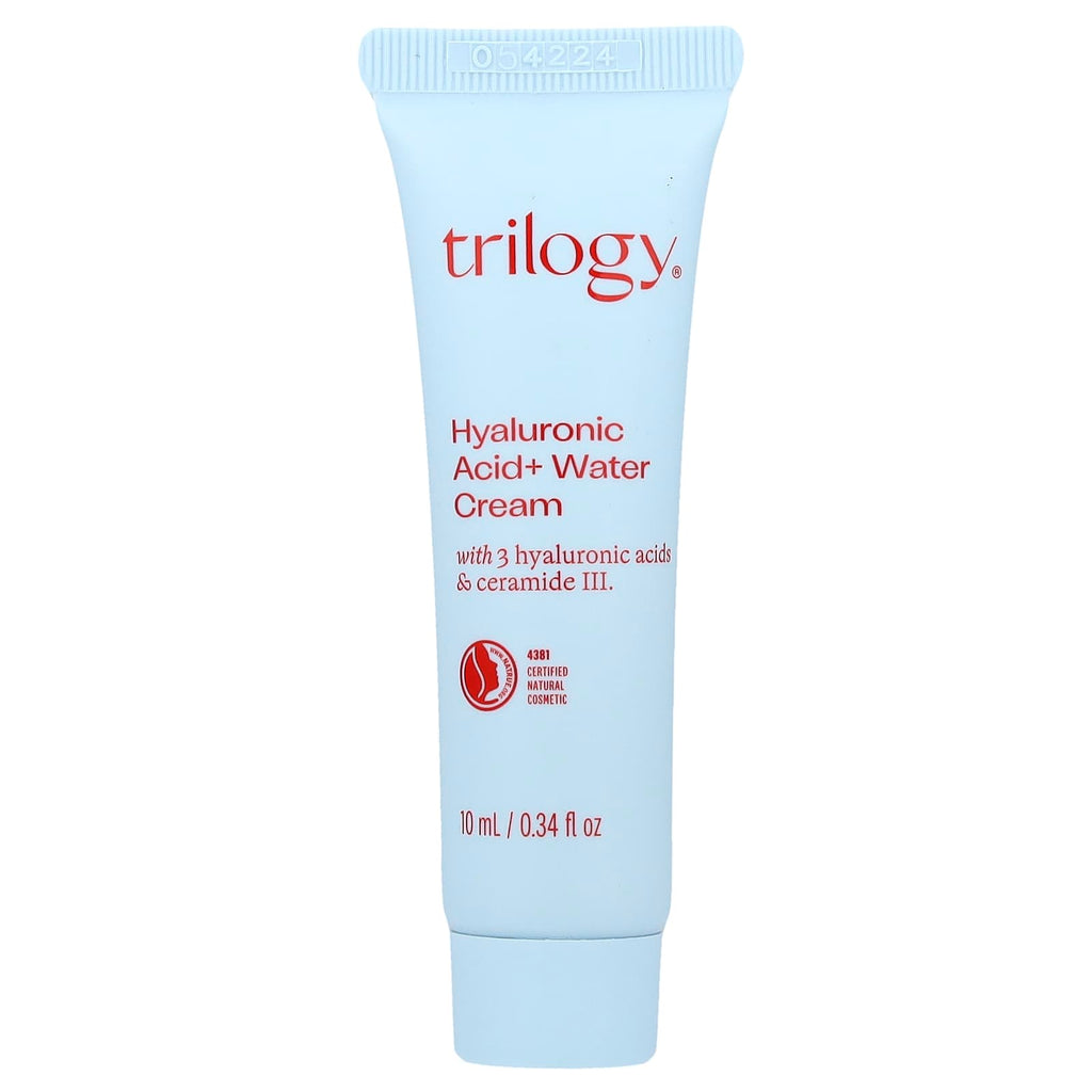 Trilogy, Hyaluronic Acid + Water Cream, 0.34 fl oz (10 ml)