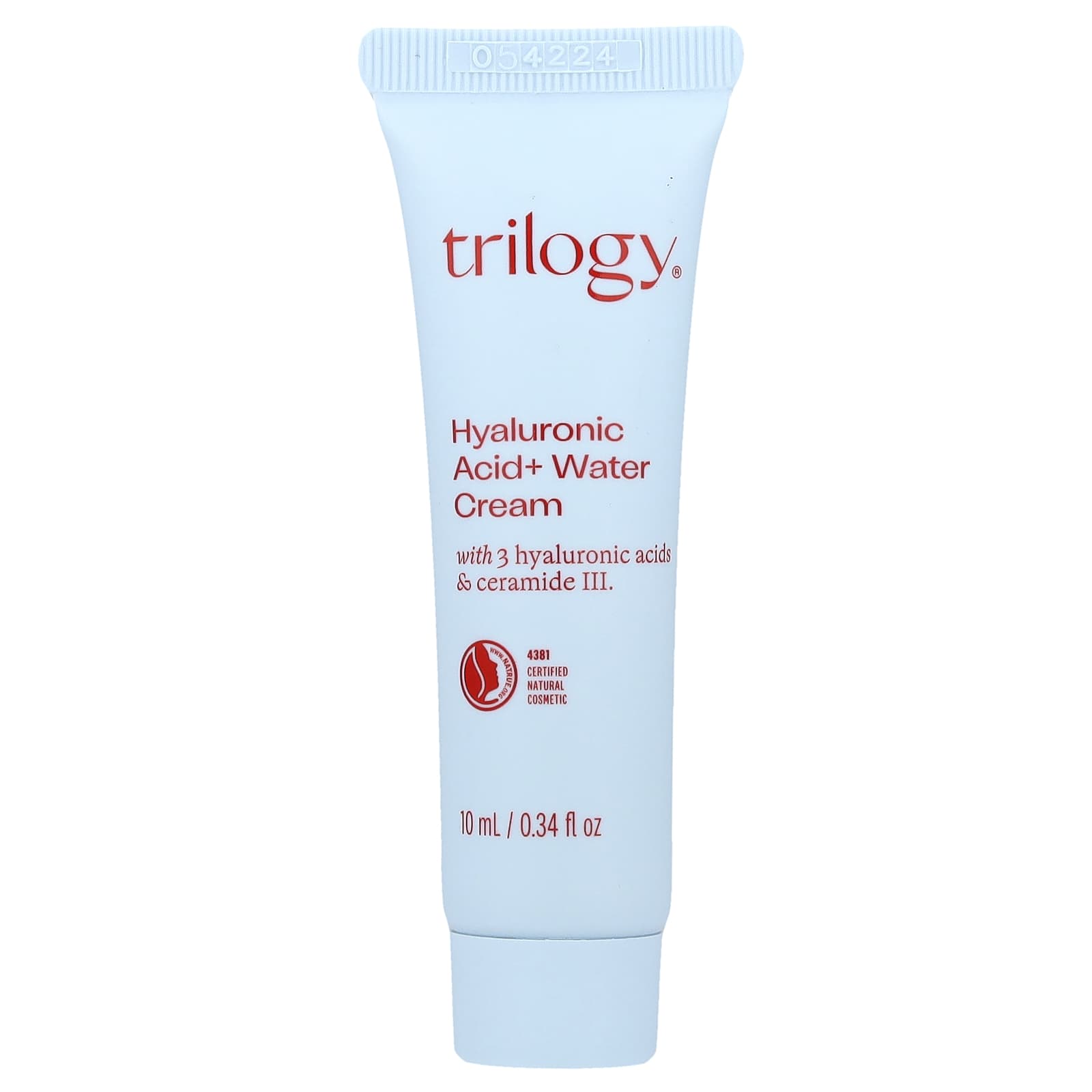Trilogy, Hyaluronic Acid + Water Cream, 0.34 fl oz (10 ml)