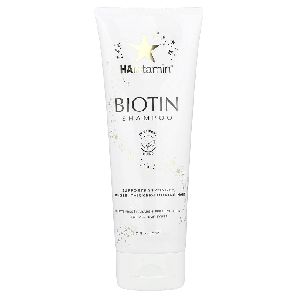 HAIRtamin, Biotin Shampoo, Botanical Blend, 7 fl oz (207 ml)
