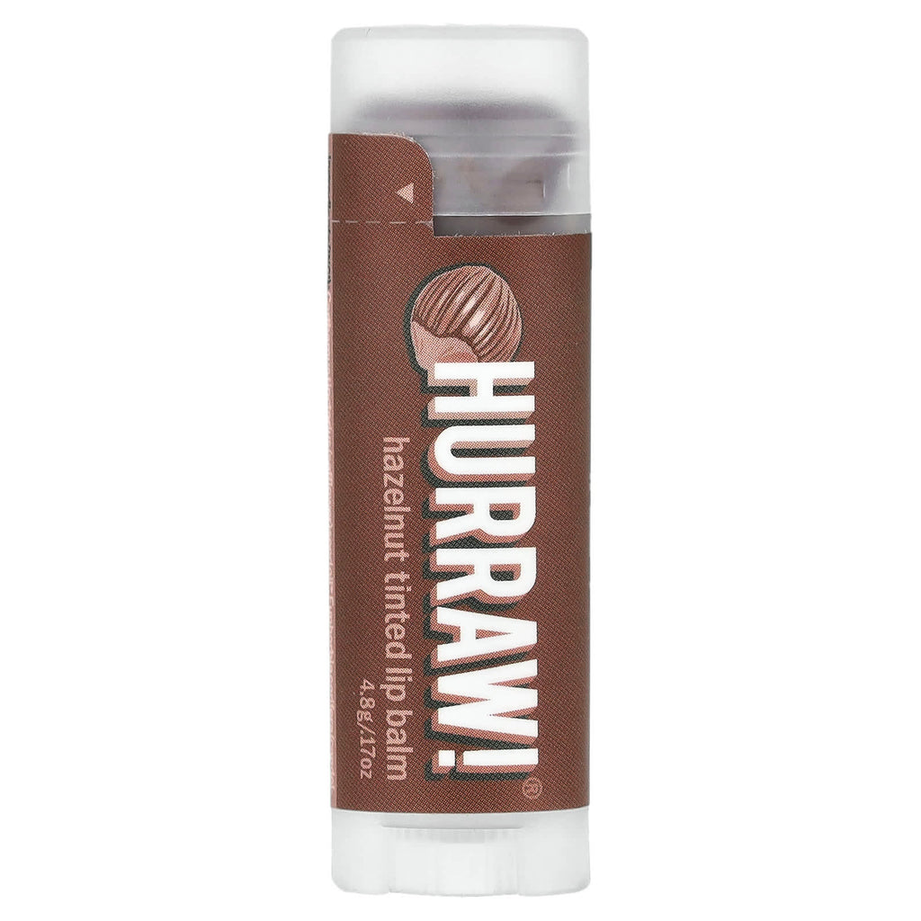 Hurraw! Balm, Tinted Lip Balm, Hazelnut, 0.17 oz (4.8 g)