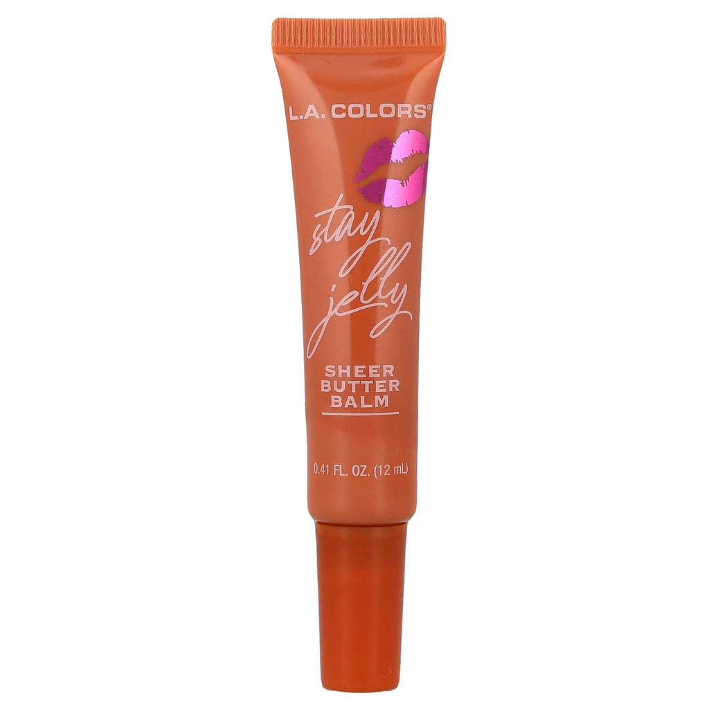 L.A. Colors, Stay Jelly, Sheer Butter Balm, CLG462 Adore You, 0.41 fl oz (12 ml)