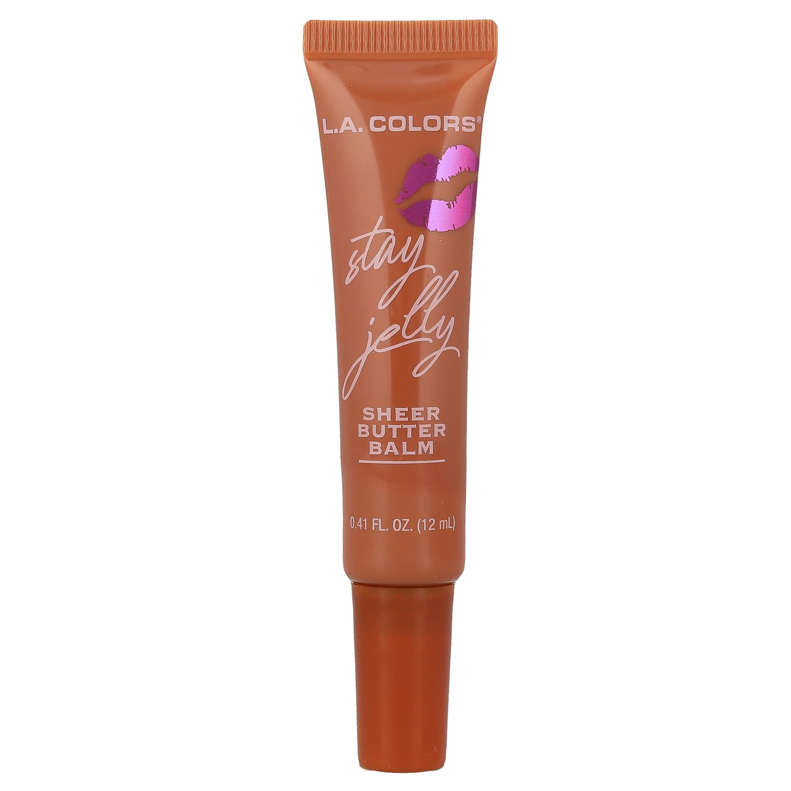 L.A. Colors, Stay Jelly, Sheer Butter Balm, CLG462 Adore You, 0.41 fl oz (12 ml)