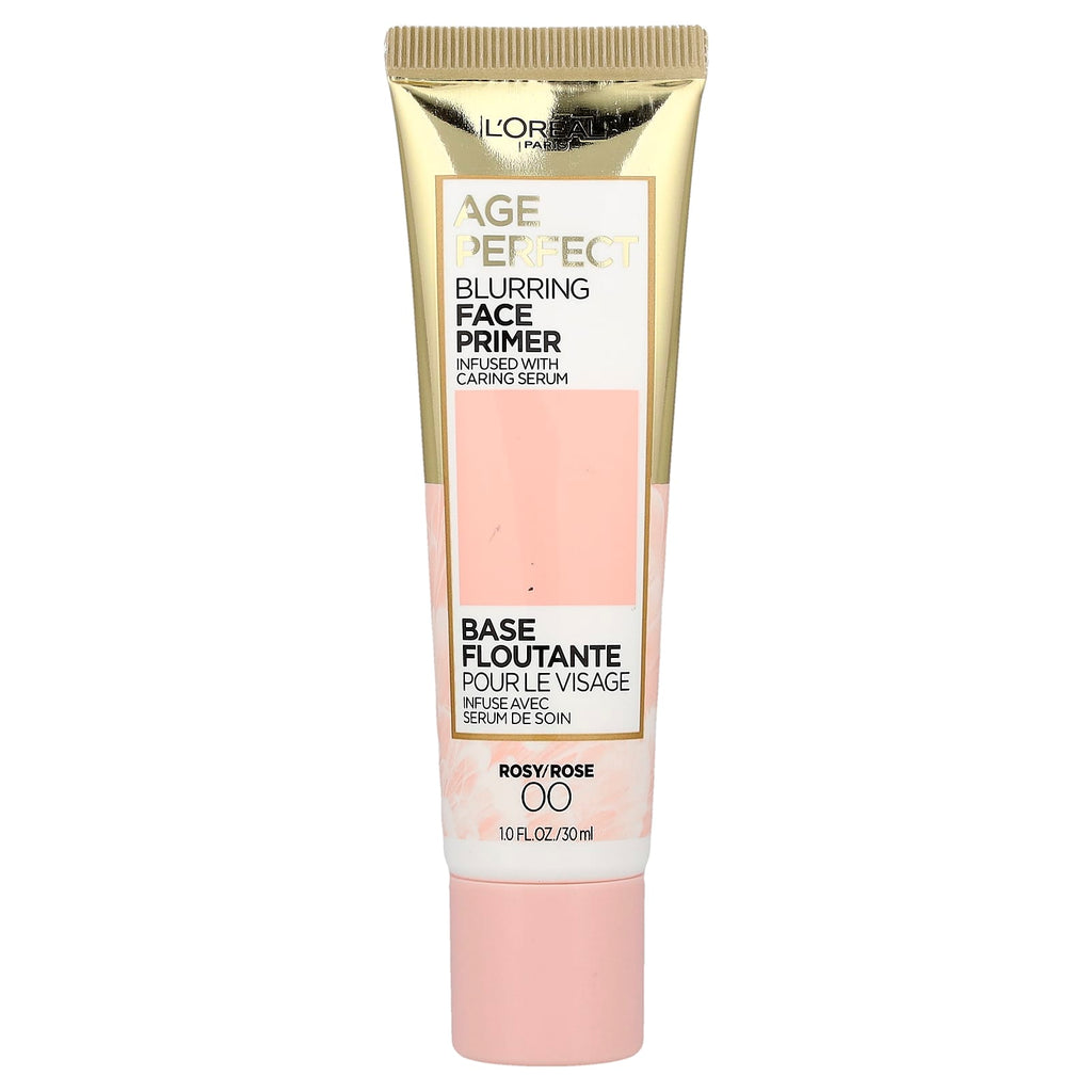 L'Oréal, Age Perfect, Blurring Face Primer, 00 Rosy/Rose, 1 fl oz (30 ml)