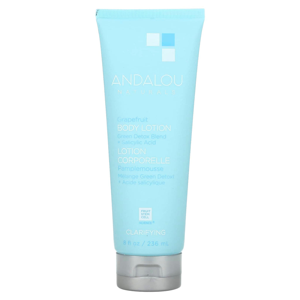 Andalou Naturals, Grapefruit Body Lotion, Clarifying, 8 fl oz (236 ml)