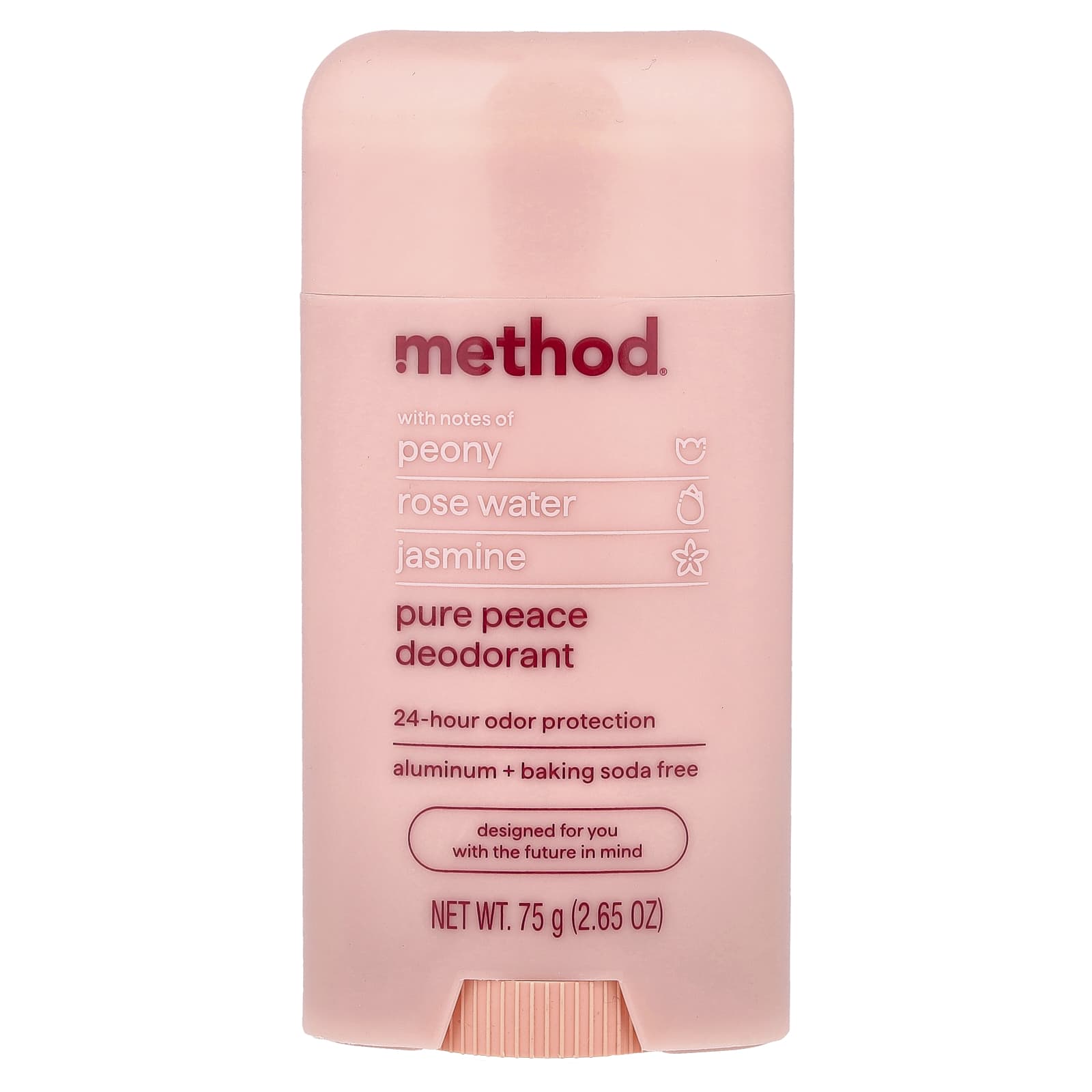 Method, Deodorant, Pure Peace, 2.65 oz (75 g)