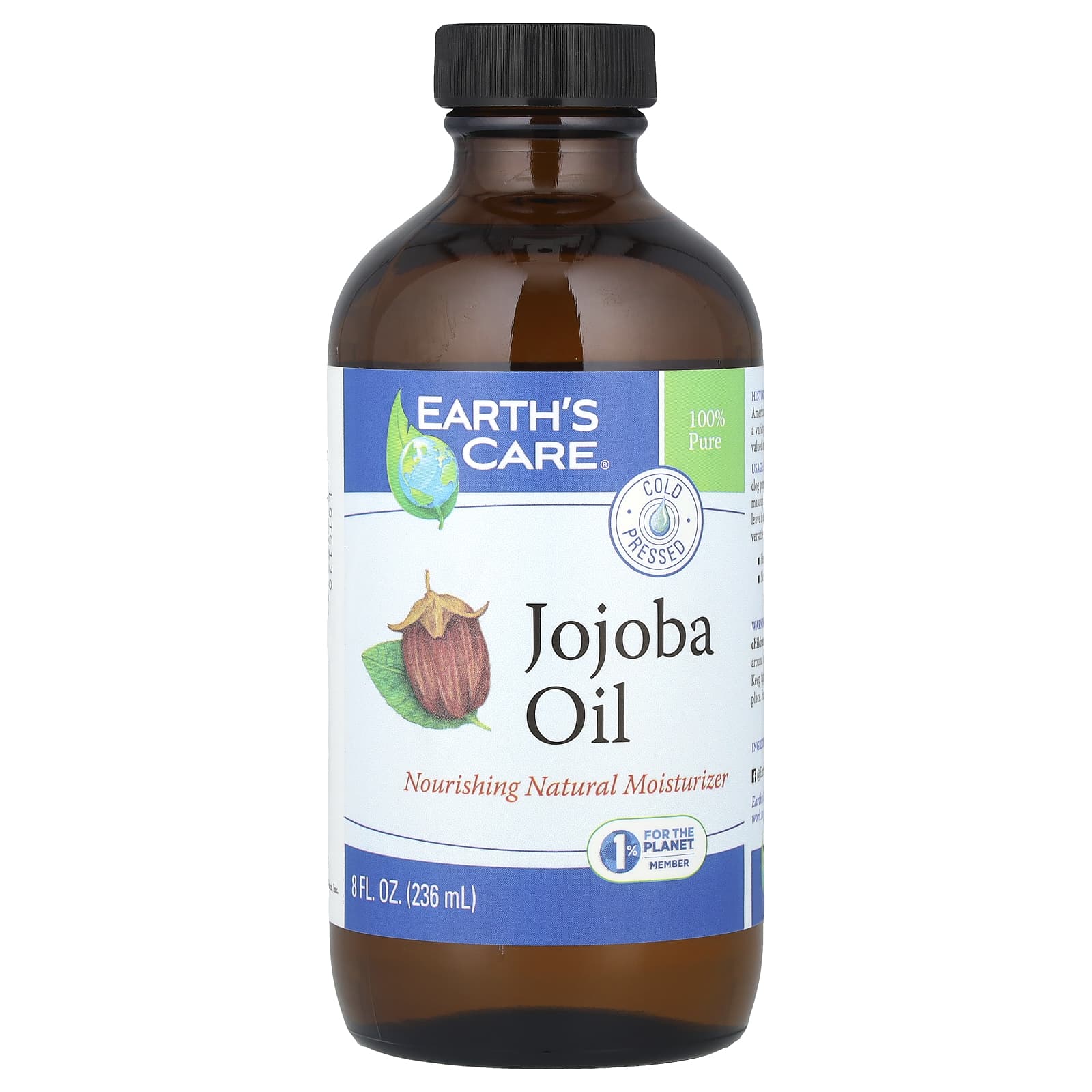 Earth's Care, Jojoba Oil, 8 fl oz (236 ml)