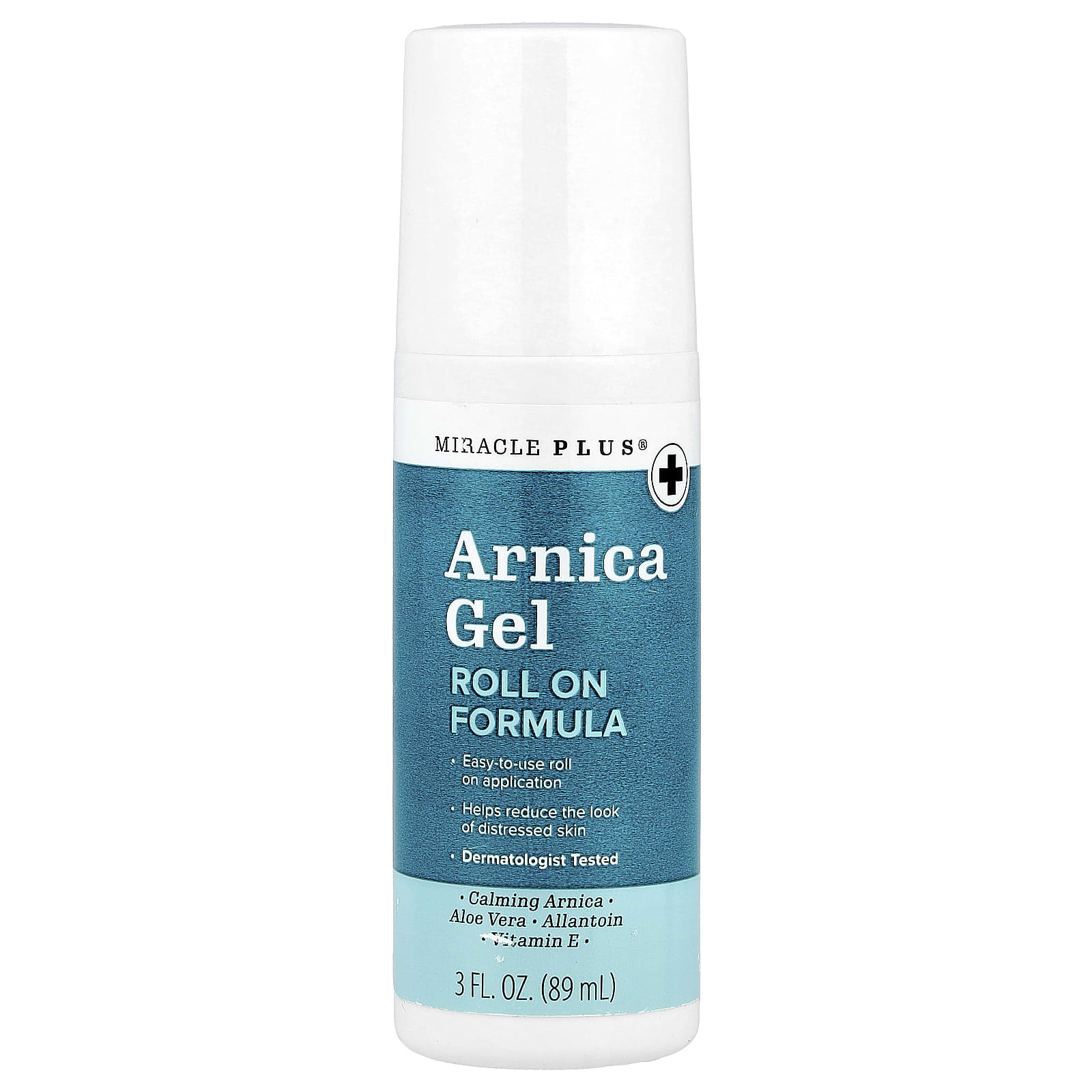 Miracle Plus, Arnica Gel, Roll on Formula, 3 fl oz (89 ml)
