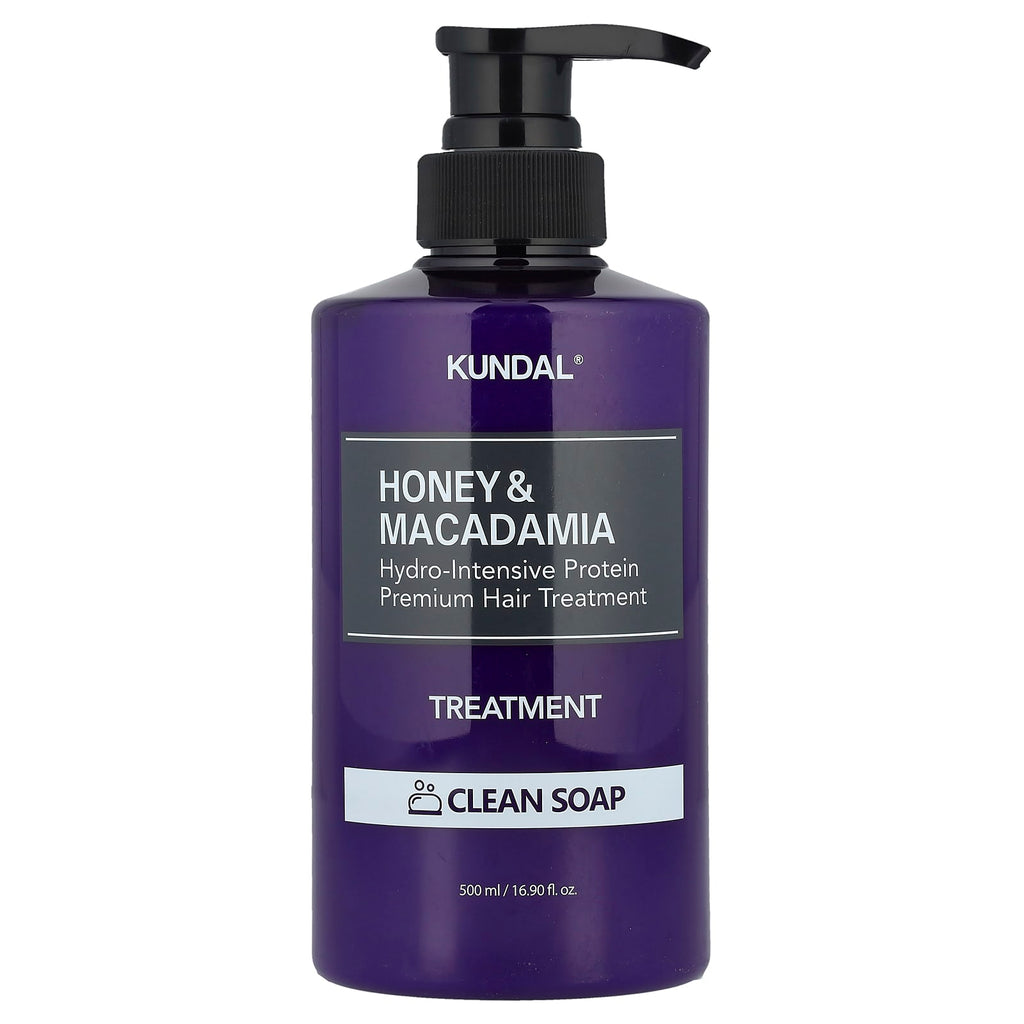 Kundal, Honey & Macadamia, Treatment, Clean Soap, 16.9 fl oz (500 ml)