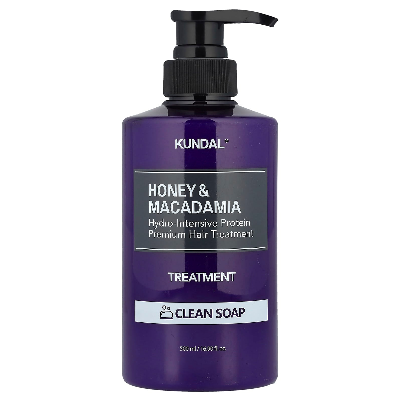 Kundal, Honey & Macadamia, Treatment, Clean Soap, 16.9 fl oz (500 ml)