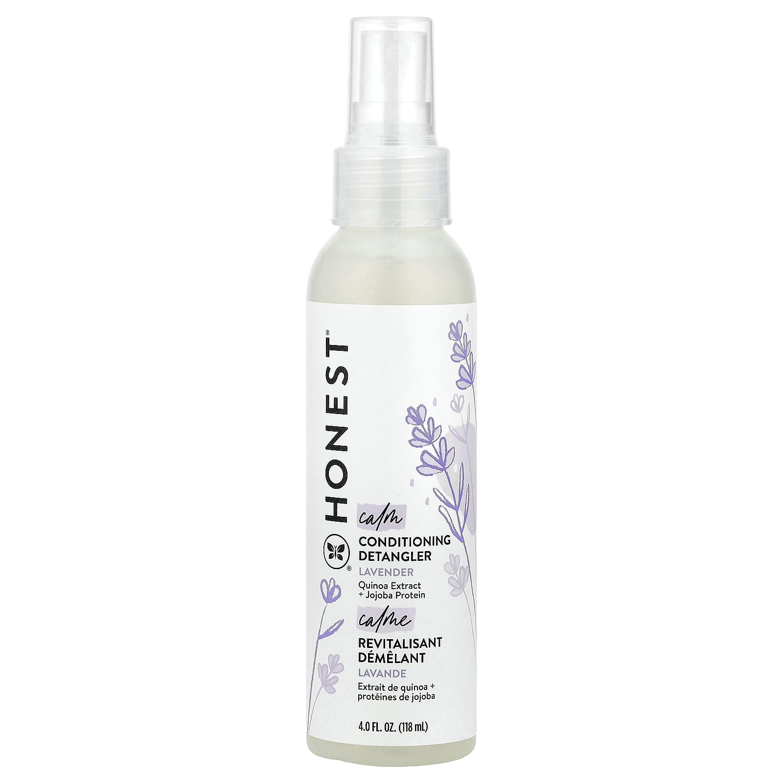 The Honest Company, Calm, Conditioning Detangler, Lavender, 4 fl oz (118 ml)