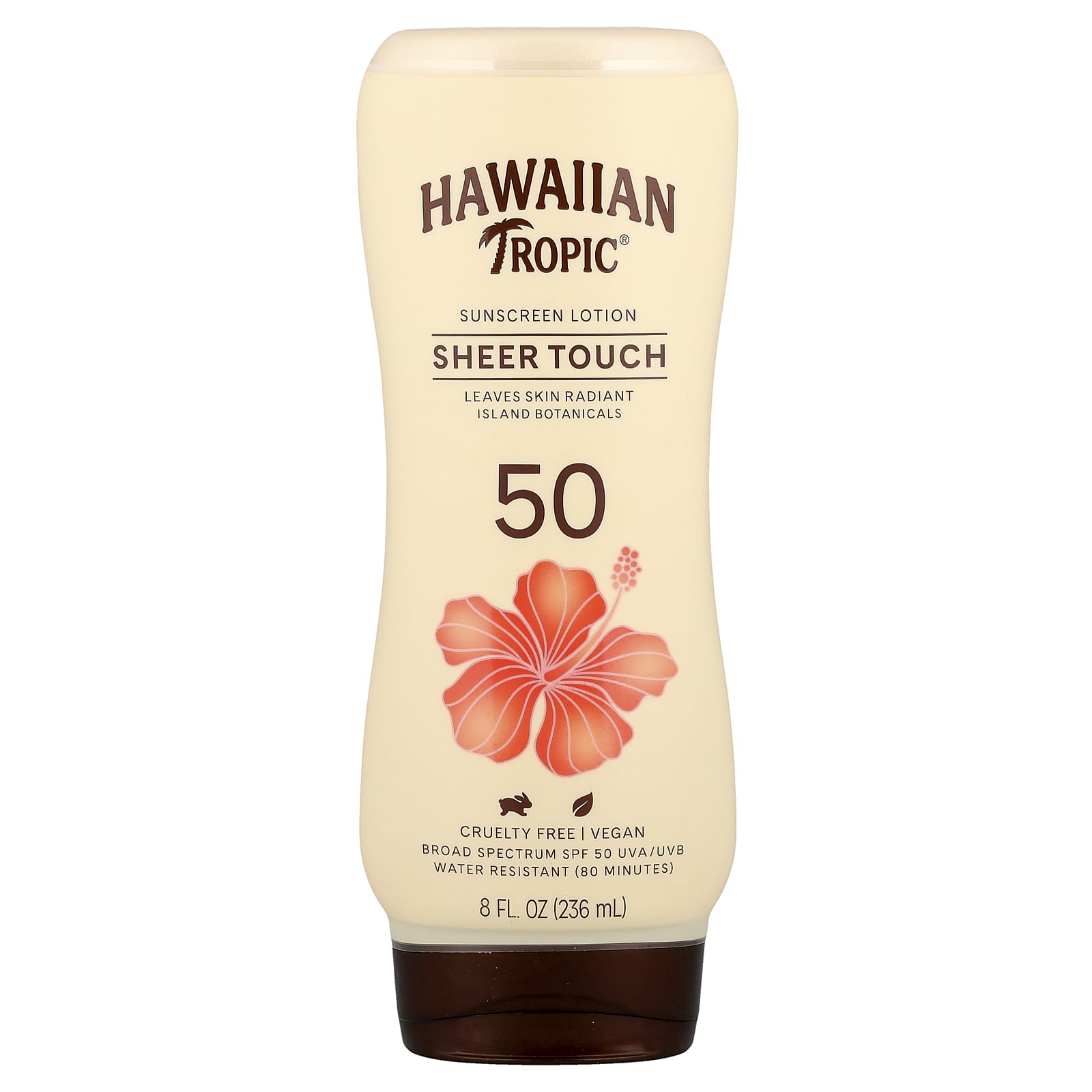 Hawaiian Tropic, Sheer Touch, Sunscreen Lotion, SPF 50, 8 fl oz (236 ml)