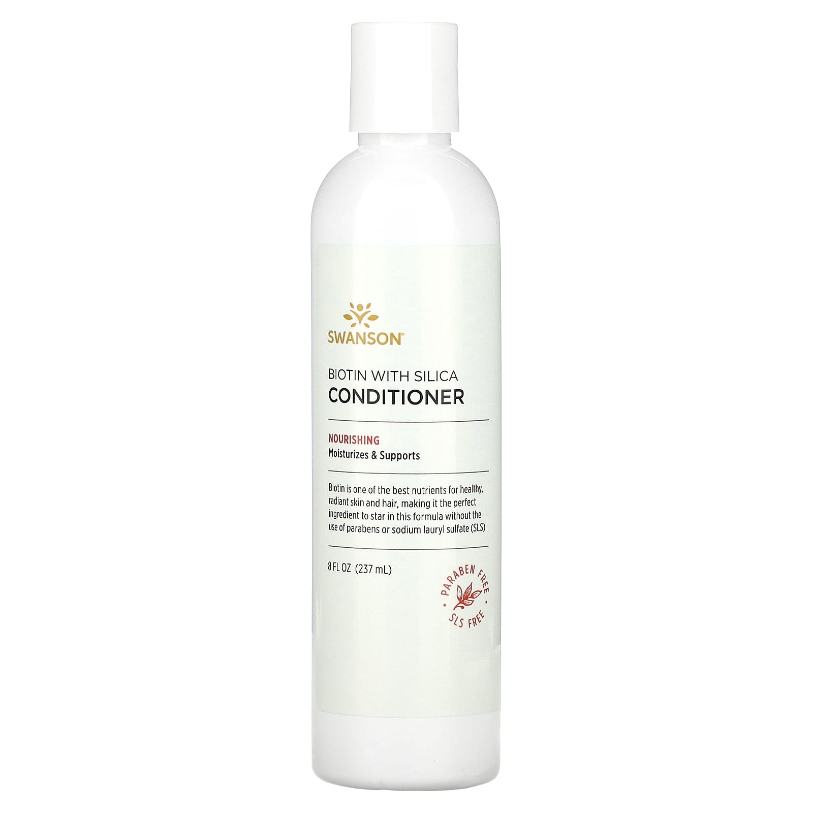 Swanson, Biotin with Silica Conditioner, 8 fl oz (237 ml)