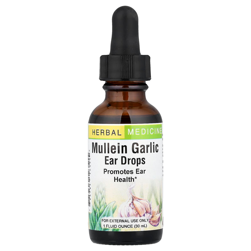 Herbs Etc., Mullein Garlic Ear Drops, 1 fl oz (30 ml)