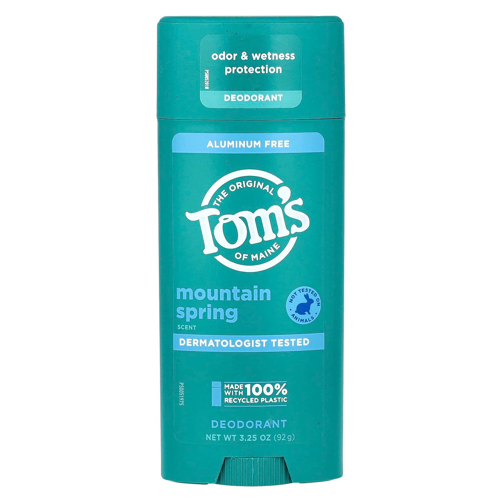 Tom's of Maine, Aluminum Free Deodorant, Mountain Spring, 3.25 oz (92 g)
