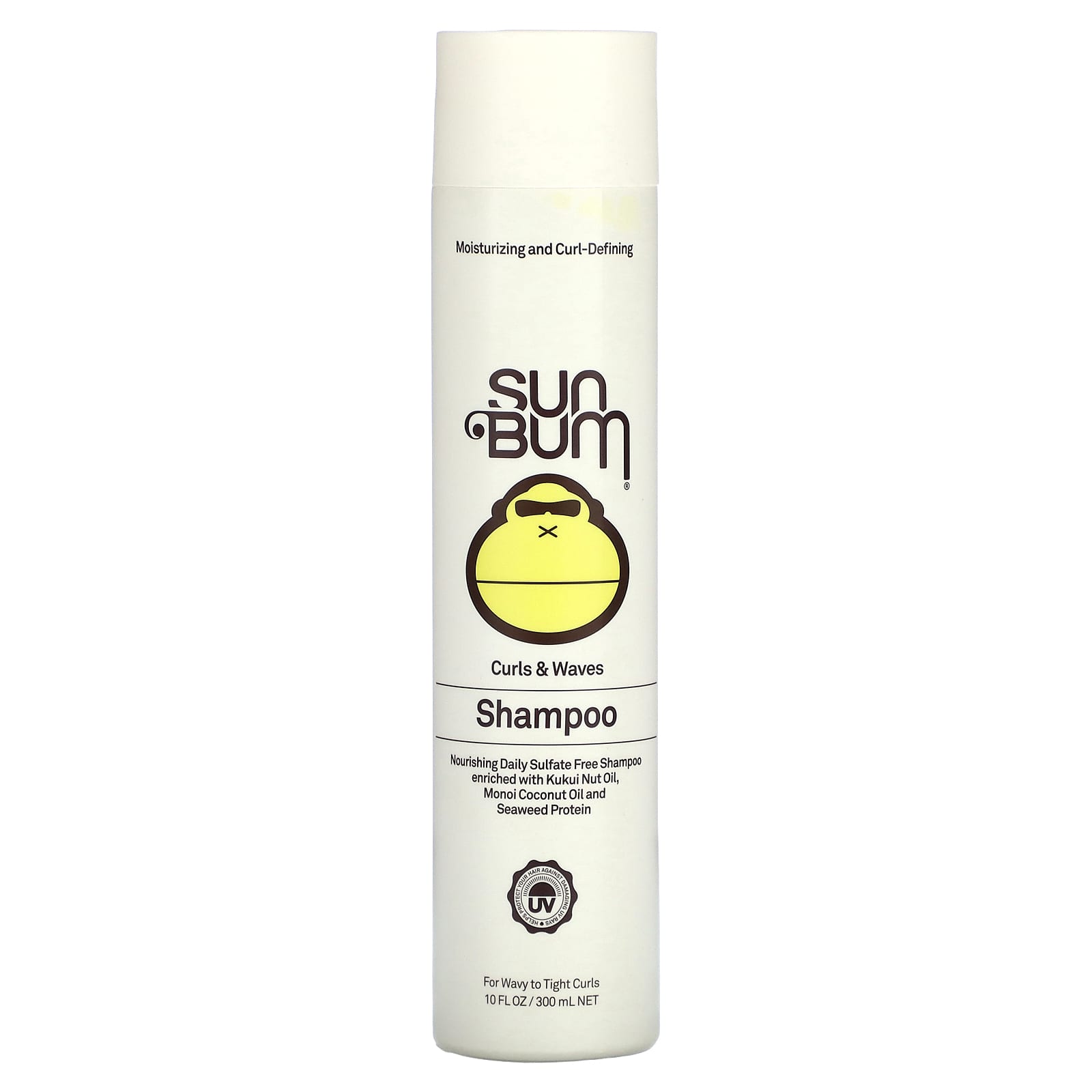 Sun Bum, Curls & Waves Shampoo, For Wavy to Tight Curls, 10 fl oz (300 ml)
