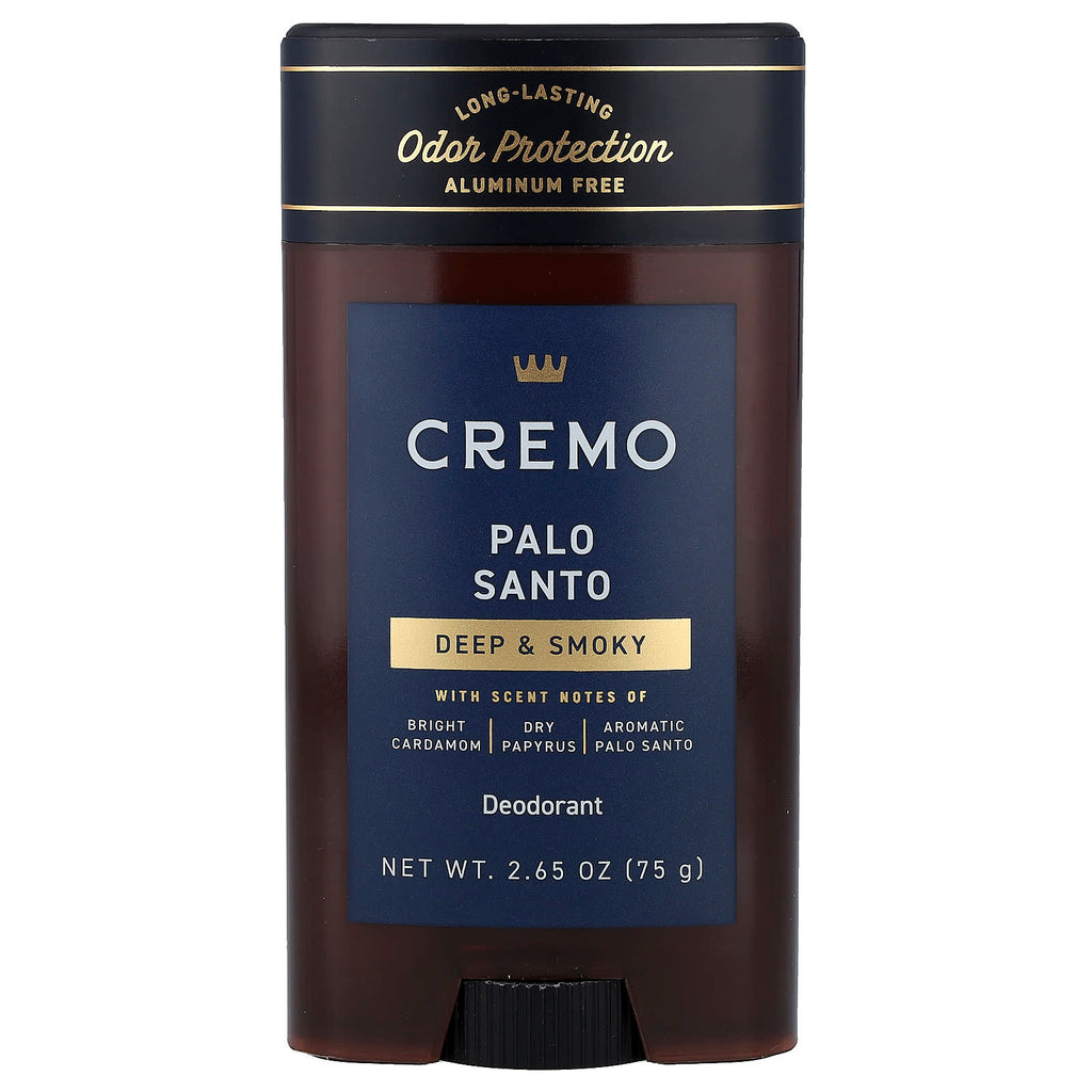 Cremo, Deodorant, Palo Santo, 2.65 oz (75 g)