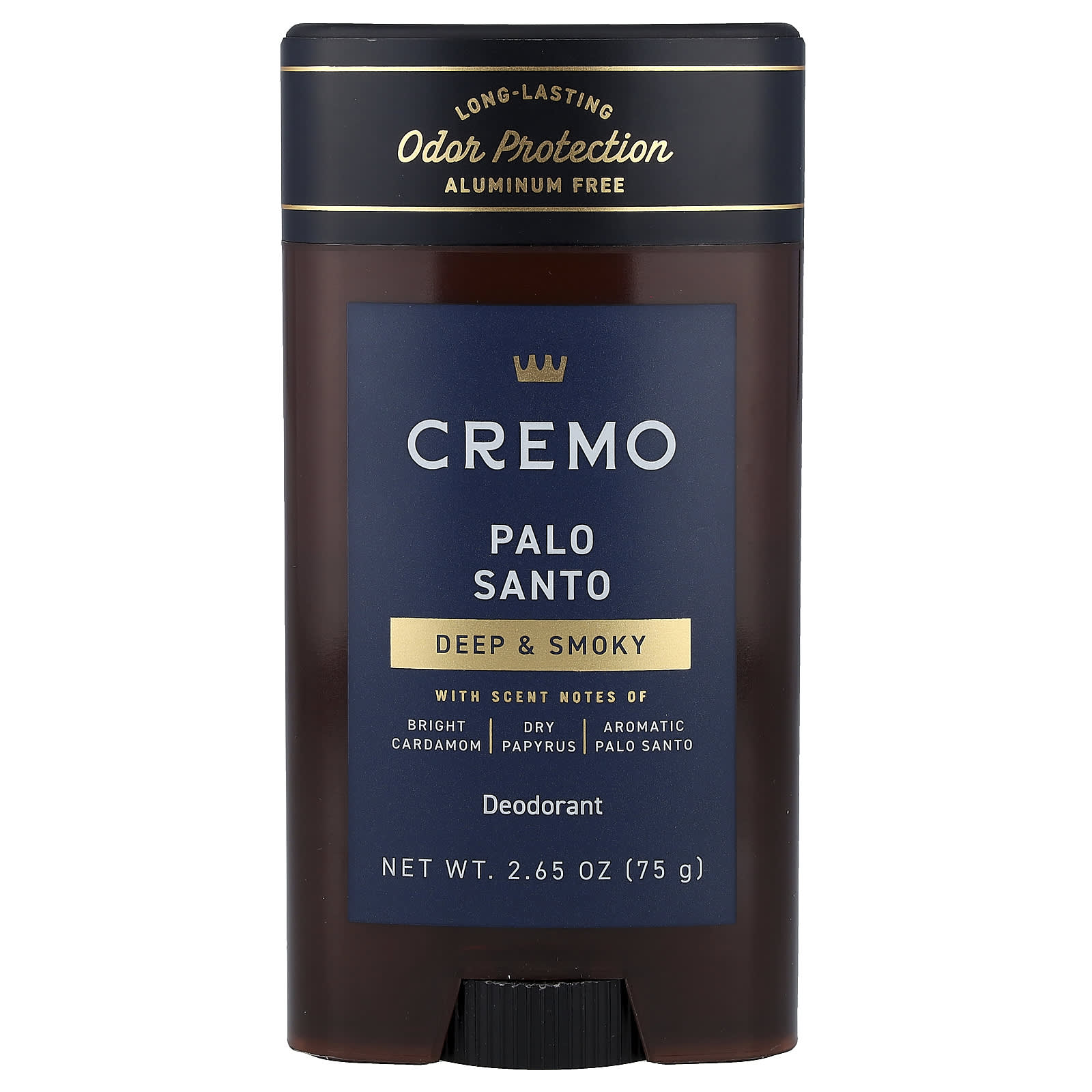 Cremo, Deodorant, Palo Santo, 2.65 oz (75 g)