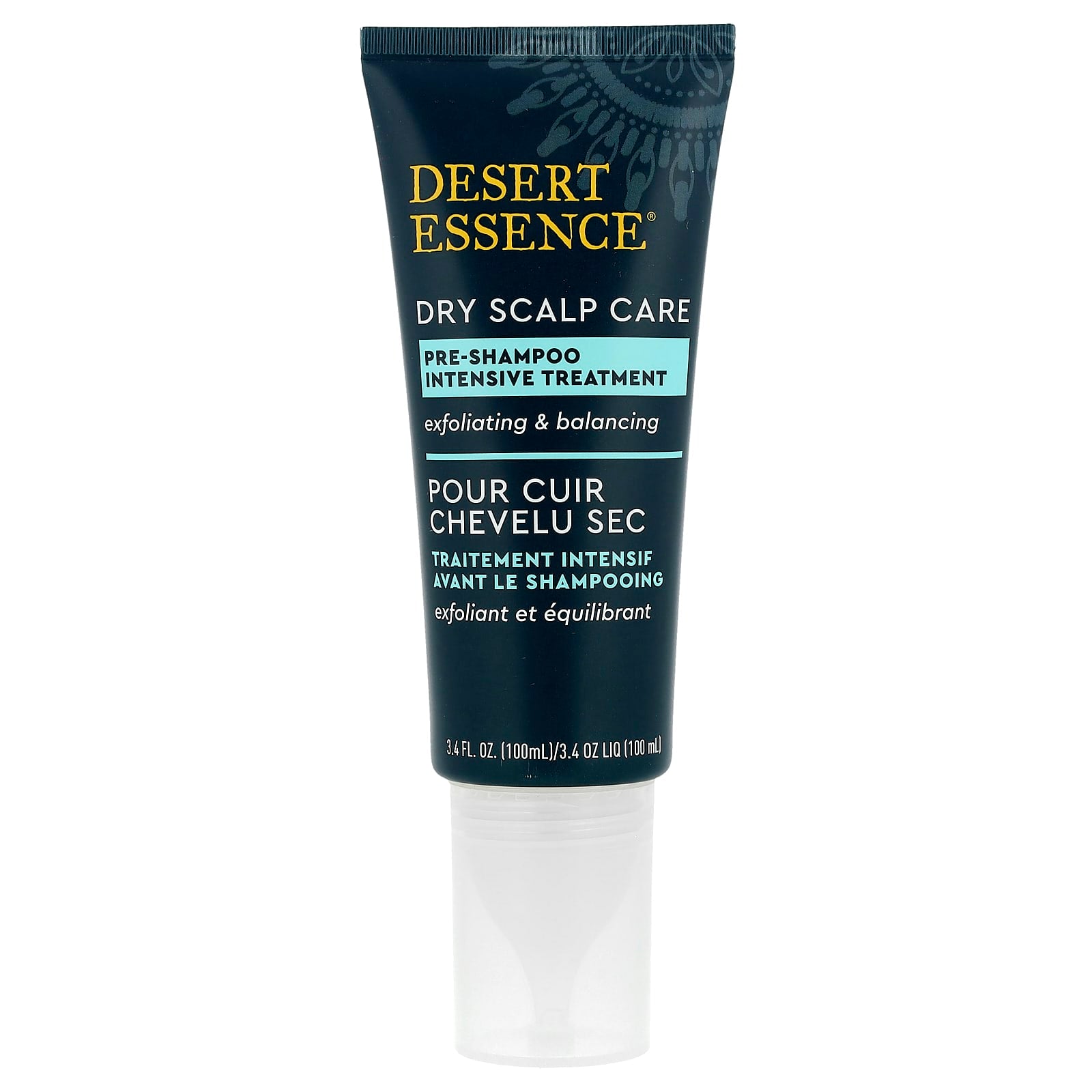 Desert Essence, Dry Scalp Care, Pre-Shampoo Intensive Treatment, 3.4 fl oz (100 ml)