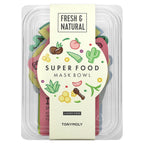 TonyMoly, Super Food Beauty Mask Bowl Set, 6 Sheets, 0.74 oz (21 g) Each