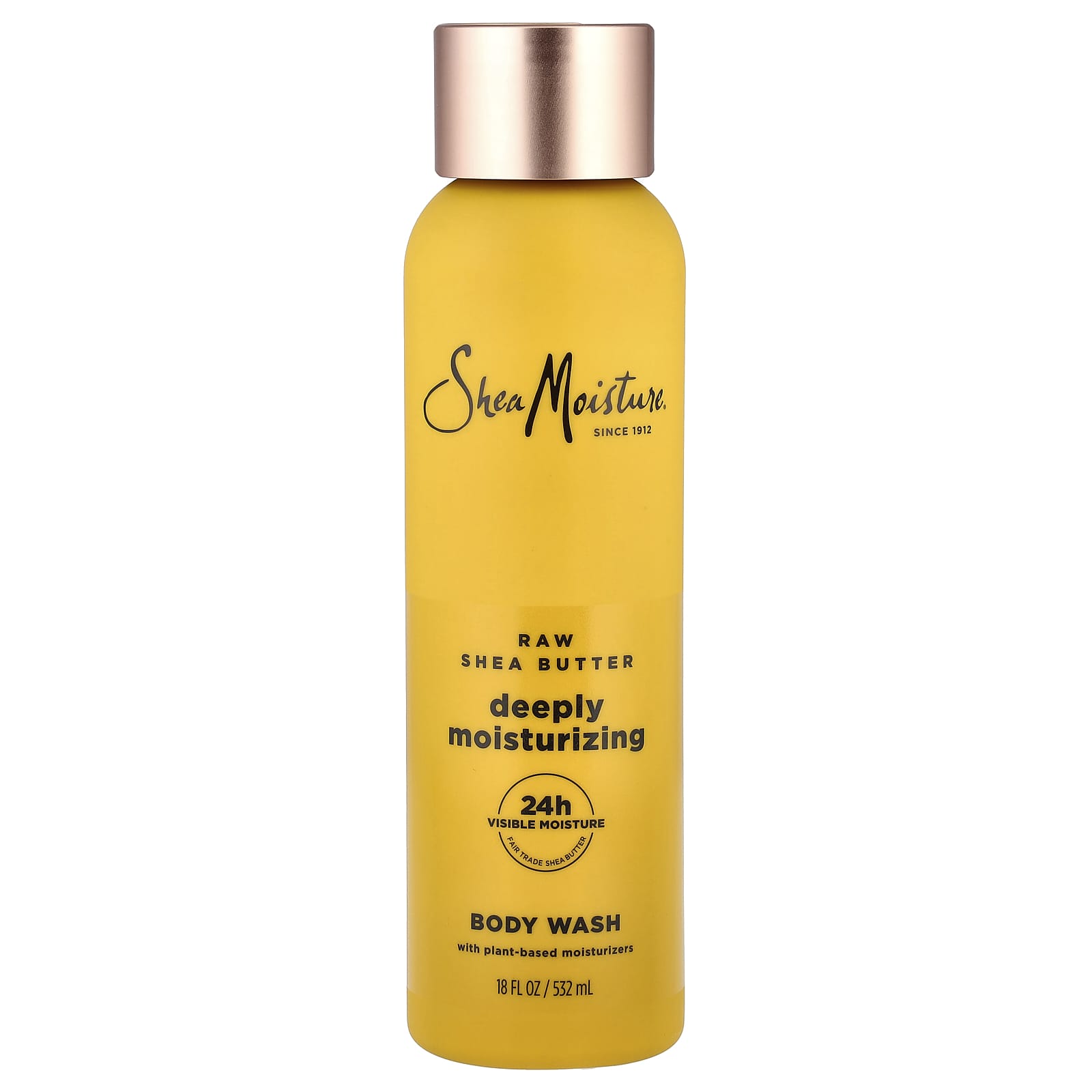 SheaMoisture, Deeply Moisturizing Body Wash, Raw Shea Butter, 18 fl oz (532 ml)