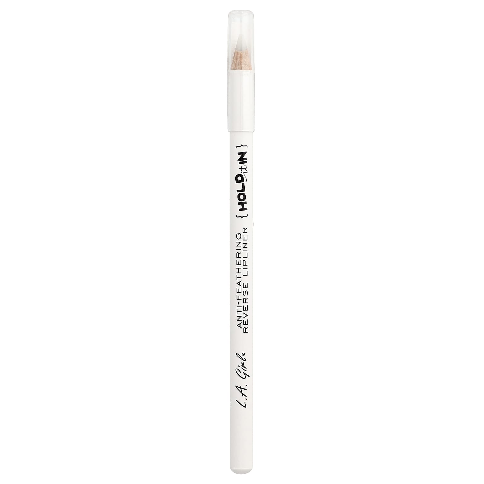 L.A. Girl, Hold It In, Anti-Feathering Reverse Lipliner Pencil, 711 Clear, 0.05 oz (1.49 g)