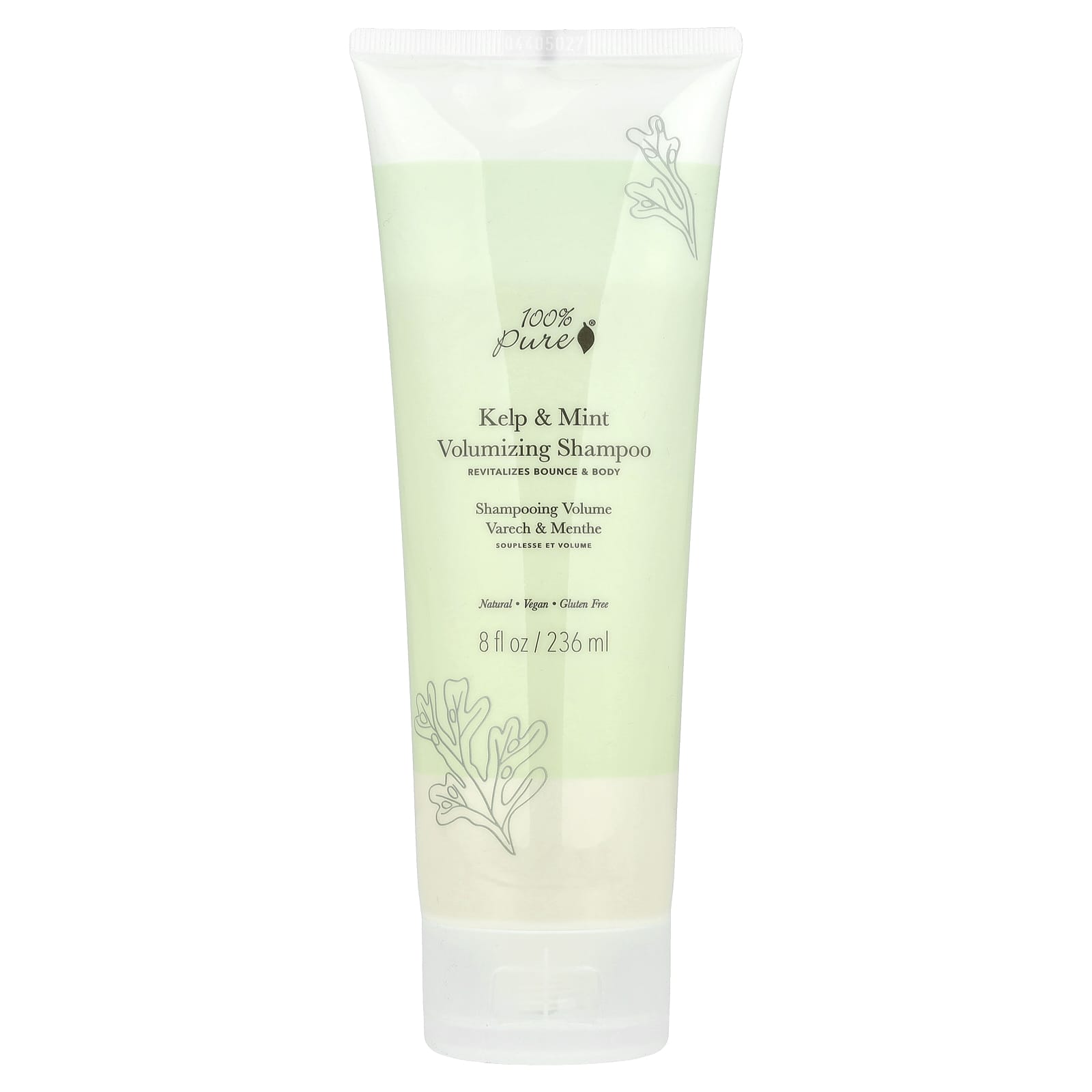 100% PURE, Kelp & Mint Volumizing Shampoo, 8 fl oz (236 ml)