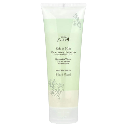 100% PURE, Kelp & Mint Volumizing Shampoo, 8 fl oz (236 ml)