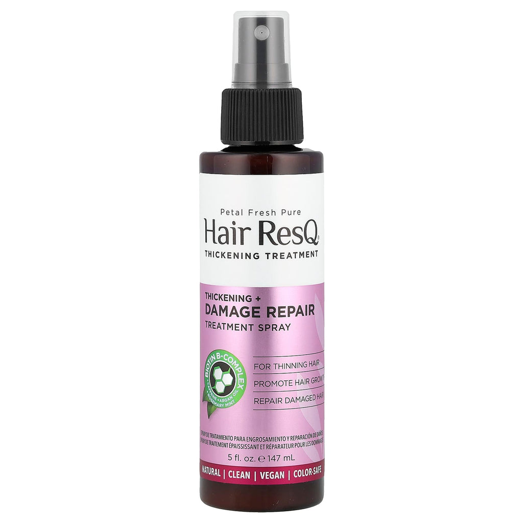 Petal Fresh, Hair ResQ®, Thickening + Damage Repair Treatment Spray, 5 fl oz (147 ml)