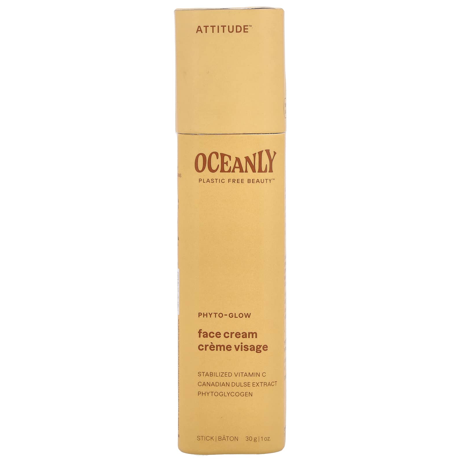 ATTITUDE, Oceanly™, Phyto-Glow Face Cream, 1 oz (30 g)