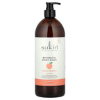 Sukin, Botanical Body Wash, All Skin Types, Peach Perfect, 33.82 fl oz (1 l)
