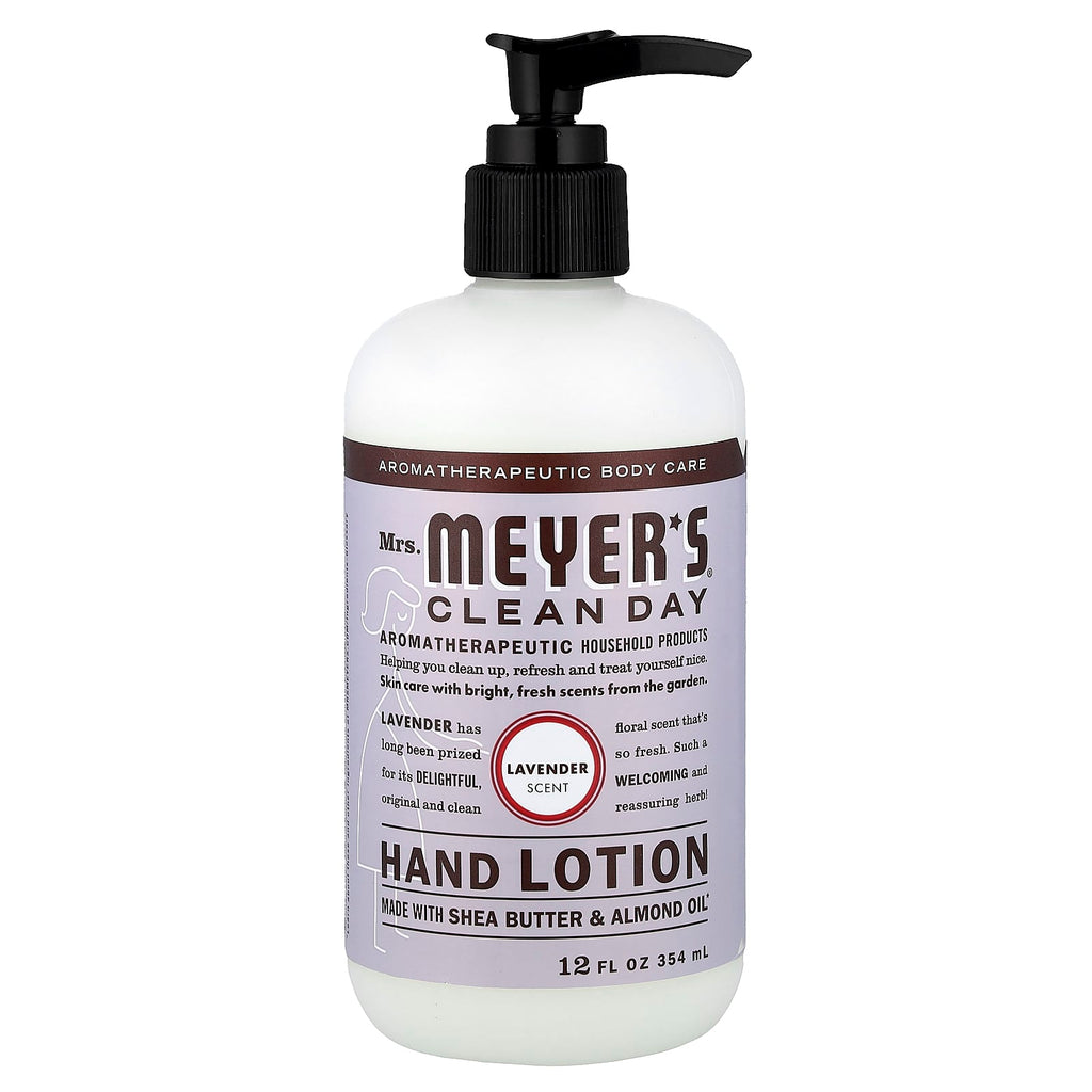 Mrs. Meyers Clean Day, Hand Lotion, Lavender, 12 fl oz (354 ml)