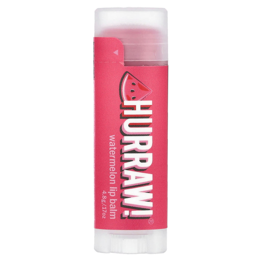 Hurraw! Balm, Lip Balm, Watermelon, 0.17 oz (4.8 g)