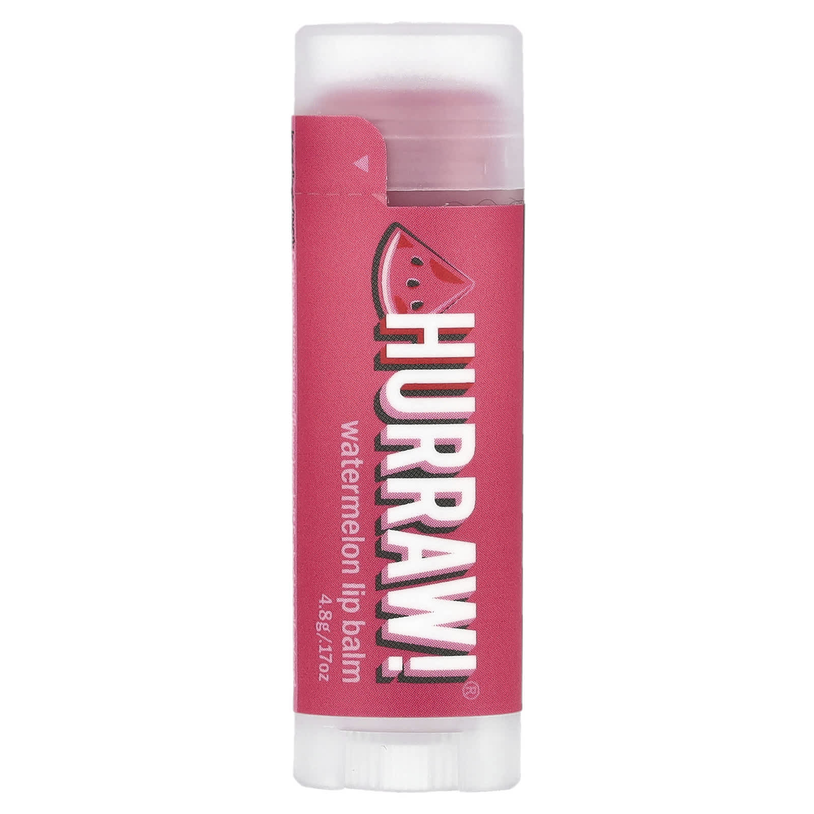 Hurraw! Balm, Lip Balm, Watermelon, 0.17 oz (4.8 g)