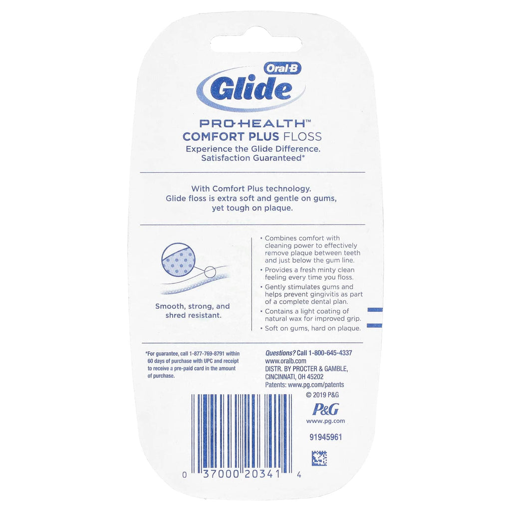 Oral-B, Glide, Pro-Health, Comfort Plus Floss, Mint, 2 Pack, 43.7 yd (40 m) Each