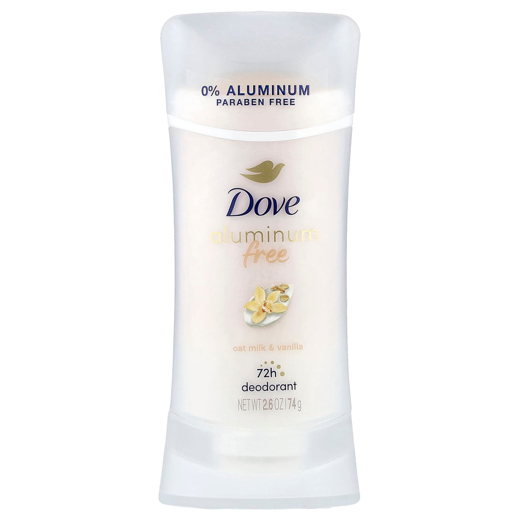Dove, Aluminum Free Deodorant, Oat Milk & Vanilla, 2.6 oz (74 g)