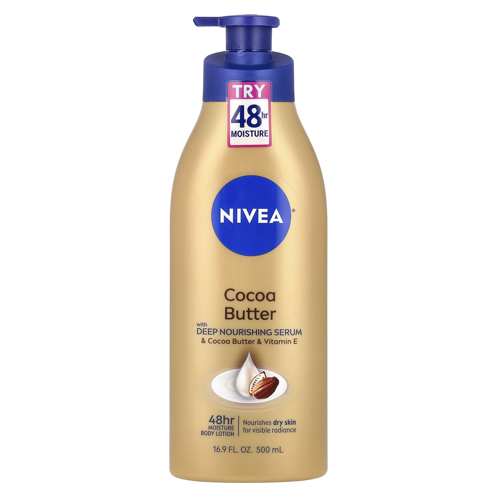 Nivea, Cocoa Butter Body Lotion, 16.9 fl oz (500 ml)